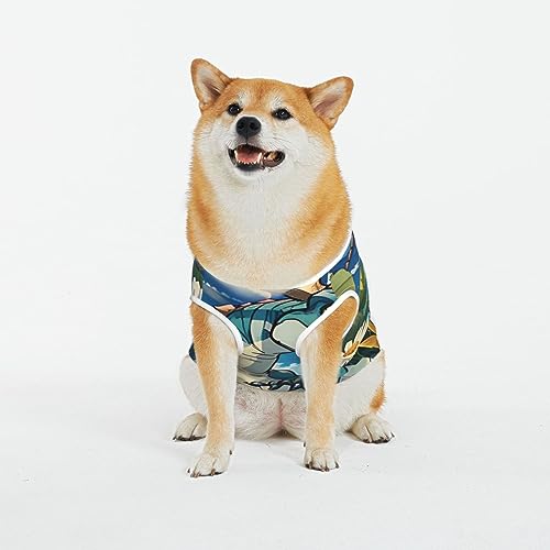 Siulas Klassische Hundeangstjacke, bequeme Haustierbekleidung für Katzen und Hunde, niedlicher Dinosauriermantel für kleine, mittelgroße und große Hunde Siulas Klassische Hundeangstjacke, bequeme Haustierbekleidung für Katzen und Hunde, niedlicher Dinosauriermantel für kleine, mittelgroße und große Hunde von SIULAS