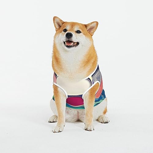 Siulas Klassische Hundeangstjacke, bequeme Haustierbekleidung für Katzen und Hunde, runder Farbpalettenmantel für kleine, mittelgroße und große Hunde Siulas Klassische Hundeangstjacke, bequeme Haustierbekleidung für Katzen und Hunde, runder Farbpalettenmantel für kleine, mittelgroße und große Hunde von SIULAS