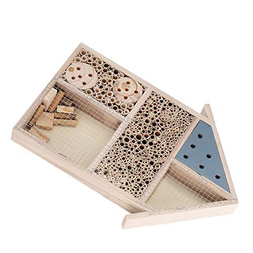 Holz-Insektenhaus, Unterschlupf, Gartendekoration, Nester, Box für Bienen, Marienkäfer, Schmetterlinge, Vögel Holz-Insektenhaus, Unterschlupf, Gartendekoration, Nester, Box für Bienen, Marienkäfer, Schmetterlinge, Vögel von SIXRUN