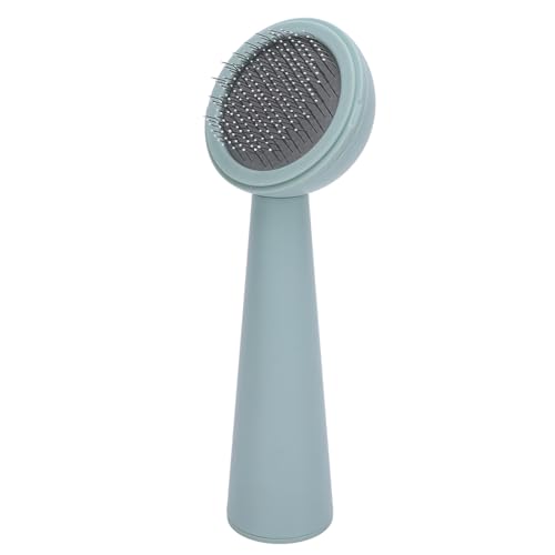 SIXRUN Haustier Deshedding Pinsel Anti -statische Sanfte Massage Bequemer Griff für Katzen Hunde Abbau Entfernung Kamm Multi -Haustierhäuser (Green) von SIXRUN