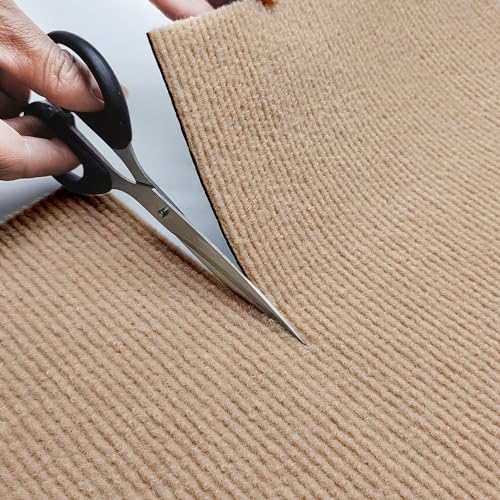 Selbstklebende Teppichmatte Pad Ersatz für Kratzbaum Regal Regale (Beige) von SIYIPURR
