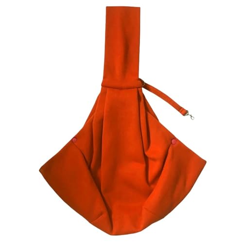 Haustier-Rucksack Bequeme Haustier Messenger Tasche Passend Für Outdoor Reisen 4-8kg-Braun von SJFYB