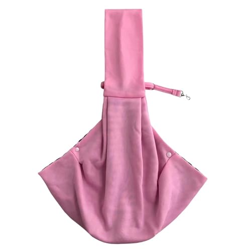 Haustier-Rucksack Bequeme Haustier Messenger Tasche Passend Für Outdoor Reisen 4-8kg-Rosa von SJFYB