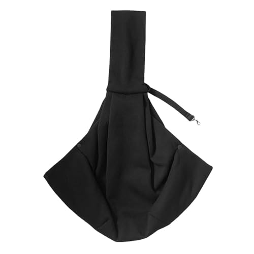 Haustier-Rucksack Bequeme Haustier Messenger Tasche Passend Für Outdoor Reisen 4-8kg-Schwarz von SJFYB
