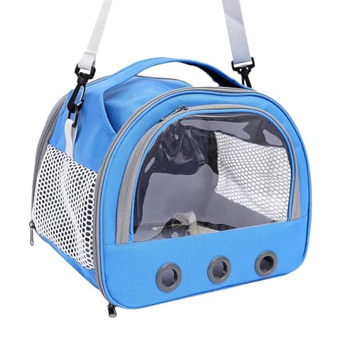 Haustier-Rucksack Praktischer Haustierreise -Rucksack-Dunkelblau-S （23x20x19cm） von SJFYB