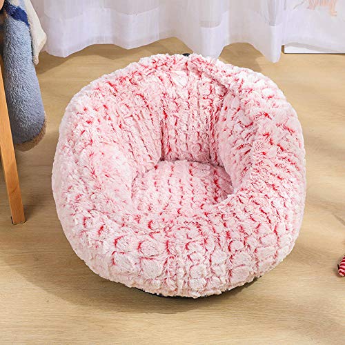 Haustierbett mit verstellbarem Kordelzug, unbeweglich, für Hunde und Katzen, dicker, zarter Plüsch, warm, PVC-Samt, Kätzchen, Welpen, Hundehütte, rot, verstellbar, L Haustierbett mit verstellbarem Kordelzug, unbeweglich, für Hunde und Katzen, dicker, zarter Plüsch, warm, PVC-Samt, Kätzchen, Welpen, Hundehütte, rot, verstellbar, L von SJHDHDA