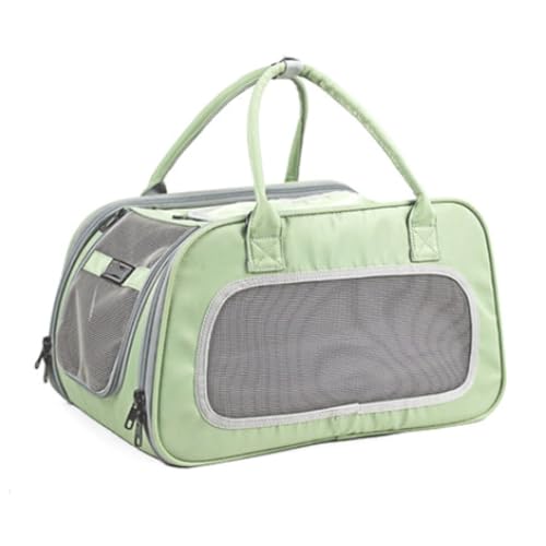 Faltbarer Haustier-Rucksackträger for Katzen und Hunde, belüfteter Reiserucksack for Wandern und for den Außenbereich(Groen) von SJHDUNBW EUR