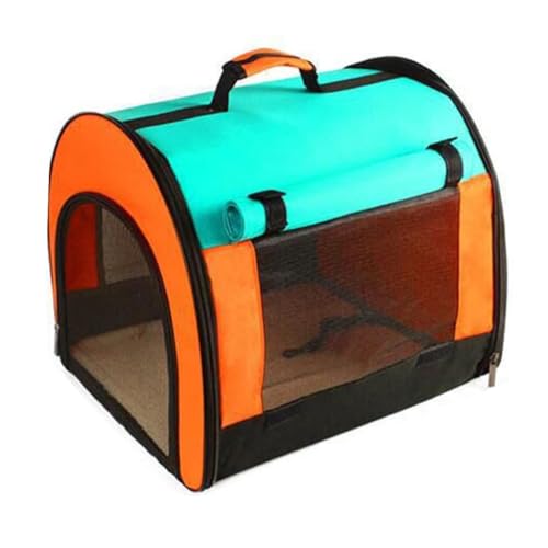 Großer Faltbarer Katzen-Rucksackträger for kleine Hunde, belüftete Reisetasche for Haustiere, for Wandern und Aufbewahren im Freien(Grey) von SJHDUNBW EUR