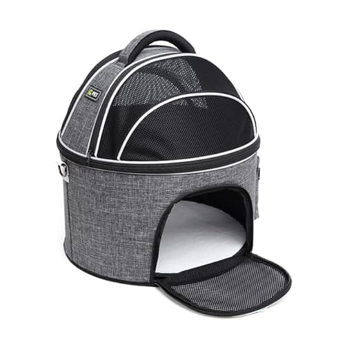 Hunderucksack-Tragetasche for kleine Hunde und Katzen, atmungsaktive, weich gepolsterte Tragetasche aus Netzstoff for Wanderungen im Freien Hunderucksack-Tragetasche for kleine Hunde und Katzen, atmungsaktive, weich gepolsterte Tragetasche aus Netzstoff for Wanderungen im Freien von SJHDUNBW EUR