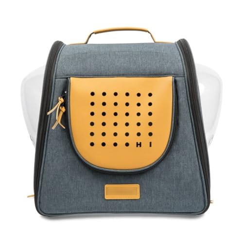 Transparenter Haustier-Rucksack in Raumkapselform, kleine Katzen- und Welpentragetasche for Wandern und for den Außenbereich(Groen) von SJHDUNBW EUR