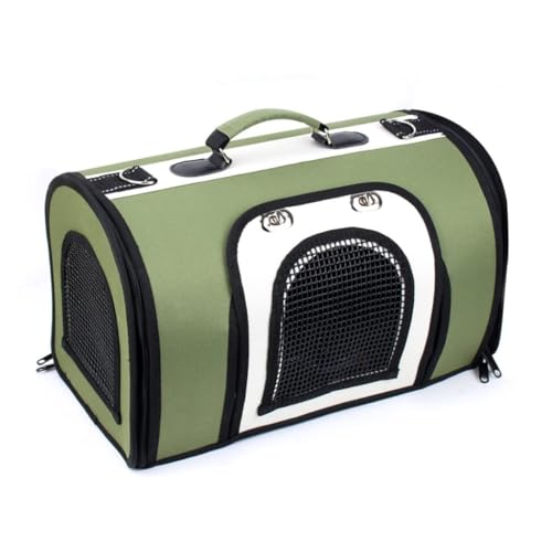 Wanderrucksack for Hunde, atmungsaktive Reisetasche aus Oxford-Stoffnetz for kleine und mittelgroße Hunde und Katzen im Freien(A,S) von SJHDUNBW EUR