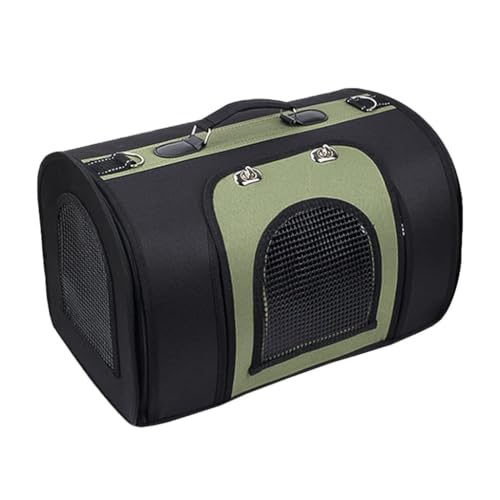 Wanderrucksack for Hunde, atmungsaktive Reisetasche aus Oxford-Stoffnetz for kleine und mittelgroße Hunde und Katzen im Freien(B,S) von SJHDUNBW EUR