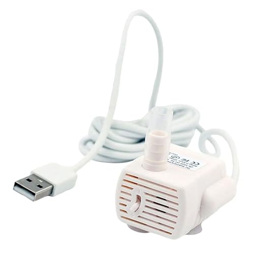SJHDUNBW USB-Tauchbrunnenpumpe leise einstellbare Reichweite Ersatz Cat Pumpe Katzenbrunnen Wasserspender von SJHDUNBW