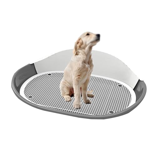 57x42x16centimetre/22.4x16.5x6.7" Tragbares Hundetöpfchen Hundetoilette Trainingstablett Urinal Mit Urinrutsche Haustierklo Mit Gitter Erhöhte Einfassung Abnehmbares Design Für Welpen Spot Pottying(Gr 57x42x16centimetre/22.4x16.5x6.7" Tragbares Hundetöpfchen Hundetoilette Trainingstablett Urinal Mit Urinrutsche Haustierklo Mit Gitter Erhöhte Einfassung Abnehmbares Design Für Welpen Spot Pottying(Gr von SJJALAKAJA