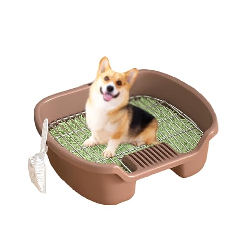 Pet Training Hundetoilette Tragbare Hundetoilette Geteiltes Design Erhöhtes Gitter an Drei Seiten Um Spritzer Zu Verhindern Kleine Und Mittelgroße Hundetoilette Mit Spachtel Für Den Innen- Und Außenbe Pet Training Hundetoilette Tragbare Hundetoilette Geteiltes Design Erhöhtes Gitter an Drei Seiten Um Spritzer Zu Verhindern Kleine Und Mittelgroße Hundetoilette Mit Spachtel Für Den Innen- Und Außenbe von SJJALAKAJA