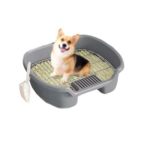 Pet Training Hundetoilette Tragbare Hundetoilette Geteiltes Design Erhöhtes Gitter an Drei Seiten Um Spritzer Zu Verhindern Kleine Und Mittelgroße Hundetoilette Mit Spachtel Für Den Innen- Und Außenbe Pet Training Hundetoilette Tragbare Hundetoilette Geteiltes Design Erhöhtes Gitter an Drei Seiten Um Spritzer Zu Verhindern Kleine Und Mittelgroße Hundetoilette Mit Spachtel Für Den Innen- Und Außenbe von SJJALAKAJA