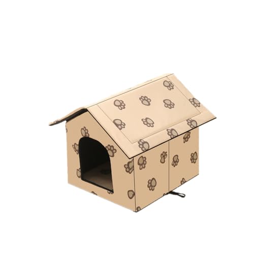 Katzenhaus Draußen Hundehaus Wasserdicht Katzenhöhle Indoor und Outdoor Haustierhaus Faltbare Hundehütte mit Abnehmbarem Matte Katzennisch Hunde Nische Für Kaninchen, Streuner Haustiere Katzenhaus Draußen Hundehaus Wasserdicht Katzenhöhle Indoor und Outdoor Haustierhaus Faltbare Hundehütte mit Abnehmbarem Matte Katzennisch Hunde Nische Für Kaninchen, Streuner Haustiere von SJTJSPX