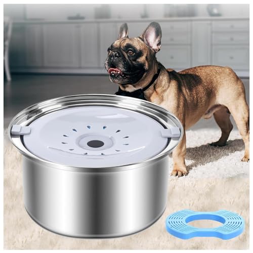 Anti Schlabber Wassernapf 3L mit Karbonfilter,Anti-Schwapp Auslaufsicher, Wasserspender Hund für Haustiere Hunde Katzen Geeignet für Haus, Auto Anti Schlabber Wassernapf 3L mit Karbonfilter,Anti-Schwapp Auslaufsicher, Wasserspender Hund für Haustiere Hunde Katzen Geeignet für Haus, Auto von SJWJWOO