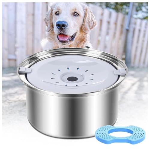 Anti Schlabber Wassernapf 3L mit Karbonfilter,Anti-Schwapp Auslaufsicher, Wasserspender Hund für die Reise/unterwegs/zu Hause Anti Schlabber Wassernapf 3L mit Karbonfilter,Anti-Schwapp Auslaufsicher, Wasserspender Hund für die Reise/unterwegs/zu Hause von SJWJWOO