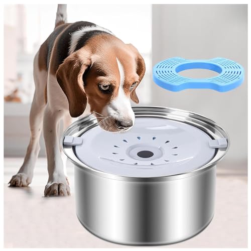 Langsamer Trinknapf für Hunde, 3 l, mit Filter, kein Verschütten, spritzwassergeschützt, für schlampige Trinker, Fahrzeug, Reise-Wassernapf für Hunde, Katzen und Haustiere Langsamer Trinknapf für Hunde, 3 l, mit Filter, kein Verschütten, spritzwassergeschützt, für schlampige Trinker, Fahrzeug, Reise-Wassernapf für Hunde, Katzen und Haustiere von SJWJWOO
