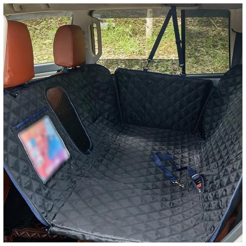 SJWJWOO Rücksitz Hund Auto, 137 * 63cm, rutschfest, Wasserdicht, Kratzfest Hundedecke Rückbank Leicht Zu Reinigen für Auto,Black SJWJWOO Rücksitz Hund Auto, 137 * 63cm, rutschfest, Wasserdicht, Kratzfest Hundedecke Rückbank Leicht Zu Reinigen für Auto,Black von SJWJWOO