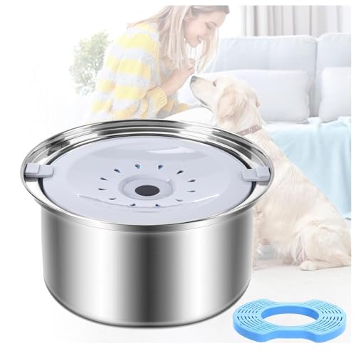 Trinknapf Hund Anti Schlabber 3L mit Karbonfilter,Anti-Schwapp Auslaufsicher, Hunde Trinknapf Anti Schwapp für die Reise/unterwegs/zu Hause Trinknapf Hund Anti Schlabber 3L mit Karbonfilter,Anti-Schwapp Auslaufsicher, Hunde Trinknapf Anti Schwapp für die Reise/unterwegs/zu Hause von SJWJWOO