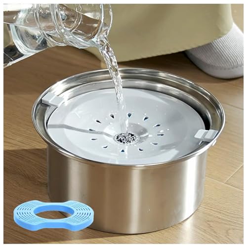 Trinknapf Hund Anti Schlabber 3L mit Karbonfilter,Anti-Schwapp Auslaufsicher, Trinknapf für Haustiere Hunde Katzen Geeignet für Haus, Auto Trinknapf Hund Anti Schlabber 3L mit Karbonfilter,Anti-Schwapp Auslaufsicher, Trinknapf für Haustiere Hunde Katzen Geeignet für Haus, Auto von SJWJWOO