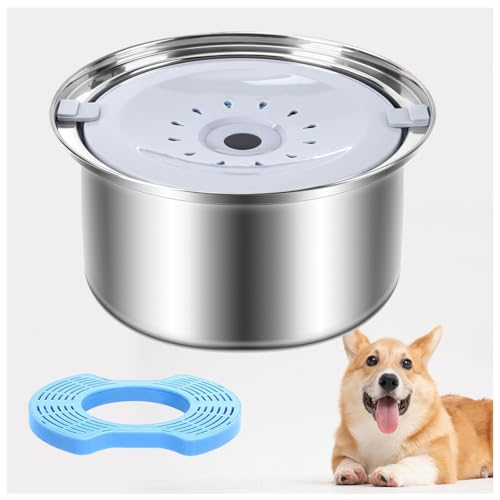 Wassernapf Hund Ohne Sabbern 3L mit Karbonfilter,Anti-Schwapp Auslaufsicher, Wasserspender Hund für Haustiere Hunde Katzen Geeignet für Haus, Auto Wassernapf Hund Ohne Sabbern 3L mit Karbonfilter,Anti-Schwapp Auslaufsicher, Wasserspender Hund für Haustiere Hunde Katzen Geeignet für Haus, Auto von SJWJWOO
