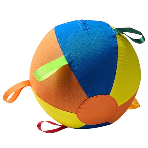SKENGWEL Aufblasbarer Trainingsball für Haustiere, 45 cm, interaktives Hundespielzeug für Outdoor-Spielen, Hunde-Fußball mit Griff SKENGWEL Aufblasbarer Trainingsball für Haustiere, 45 cm, interaktives Hundespielzeug für Outdoor-Spielen, Hunde-Fußball mit Griff von SKENGWEL