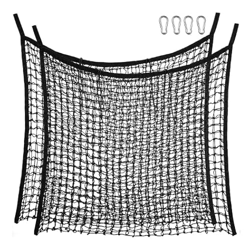 SKIKHN 2X Heunetz Heusack für Pferde - 80 x 90cm Heutasche groß SKIKHN 2X Heunetz Heusack für Pferde - 80 x 90cm Heutasche groß von SKIKHN