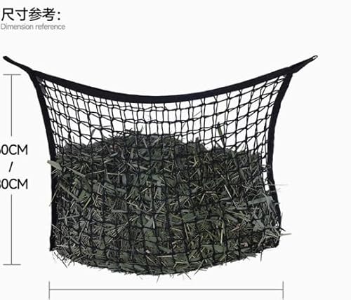 SKIKHN Heunetz 90 x 60cm, Futternetz für 4kg Heu SKIKHN Heunetz 90 x 60cm, Futternetz für 4kg Heu von SKIKHN