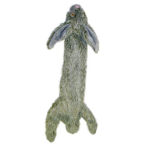 Skinneeez 470471 Hundespielzeug Kaninchen, 61 cm, grau von SPOT