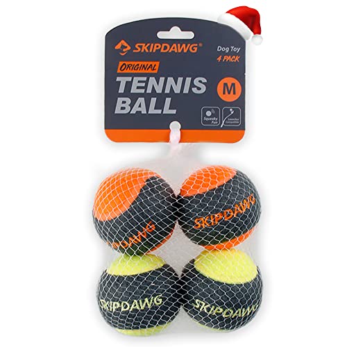SKIPDAWG Tennisball, 4 Stück, 170 g, 5 Stück von SKIPDAWG