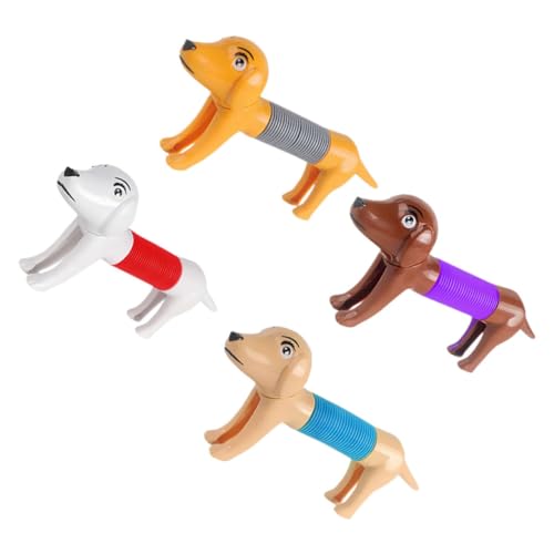 SKISUNO 4Stücke Teiliges Mini Hundespielzeug aus Dehnbarem Pop Tube Interaktives Sensory Toy für Hunde Geeignet für Spiel und Stressabbau für Kleine und Mittelgroße Haustiere SKISUNO 4Stücke Teiliges Mini Hundespielzeug aus Dehnbarem Pop Tube Interaktives Sensory Toy für Hunde Geeignet für Spiel und Stressabbau für Kleine und Mittelgroße Haustiere von SKISUNO