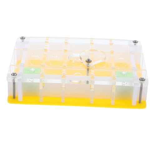 SKISUNO Acryl Transparente Ökologische Ameisenfarm mit Feuchtigkeitsturm Kompakt Leicht Sicher für Insektenliebhaber zur Beobachtung und Zucht von Ameisen von SKISUNO