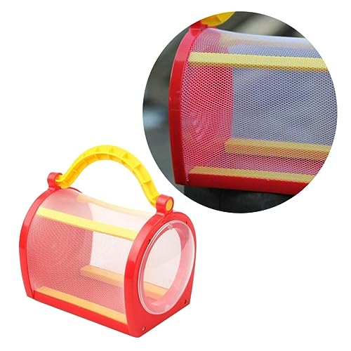 SKISUNO Kinderkäfig Insektenkäferkäfig Hingucker für Kinder Kinderspielzeug Spielzeuge Kinder Käferhaus Kinder Insektenhaus tragbar Kleine Tiere Kricket Spielzeugset Insektenkiste rot SKISUNO Kinderkäfig Insektenkäferkäfig Hingucker für Kinder Kinderspielzeug Spielzeuge Kinder Käferhaus Kinder Insektenhaus tragbar Kleine Tiere Kricket Spielzeugset Insektenkiste rot von SKISUNO