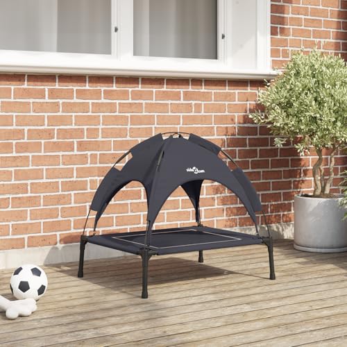 SKM Erhöhtes Hundebett mit Abnehmbarem Dach Schwarz Stahl,Tier- & Haustierbedarf,Haustierbedarf,Hundebedarf,Hundebetten,Schwarz,1.79KG,42008185 SKM Erhöhtes Hundebett mit Abnehmbarem Dach Schwarz Stahl,Tier- & Haustierbedarf,Haustierbedarf,Hundebedarf,Hundebetten,Schwarz,1.79KG,42008185 von SKM