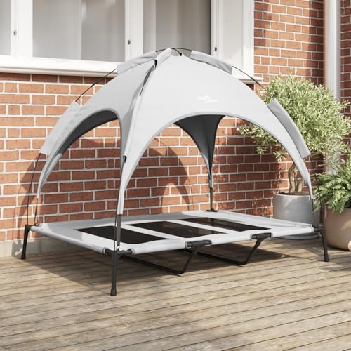 SKM Erhöhtes Hundebett mit abnehmbarem Dach Silbergrau XL Stahl,Tier- & Haustierbedarf,Haustierbedarf,Hundebedarf,Hundebetten,Grau,4.32KG,42008176 SKM Erhöhtes Hundebett mit abnehmbarem Dach Silbergrau XL Stahl,Tier- & Haustierbedarf,Haustierbedarf,Hundebedarf,Hundebetten,Grau,4.32KG,42008176 von SKM