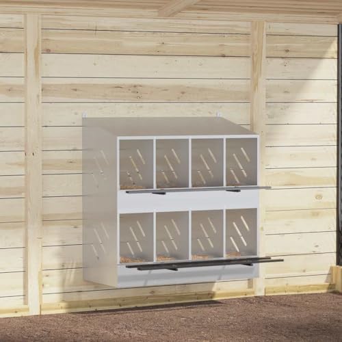 SKM Hühner-Nistkasten mit 8 Fächern Verzinktes Silber Metall,Tiere & Tierbedarf,Haustierbedarf,Kleintierzubehör,Lebensräume & Gehege für Kleintiere,Silber,27.2KG,864350 SKM Hühner-Nistkasten mit 8 Fächern Verzinktes Silber Metall,Tiere & Tierbedarf,Haustierbedarf,Kleintierzubehör,Lebensräume & Gehege für Kleintiere,Silber,27.2KG,864350 von SKM