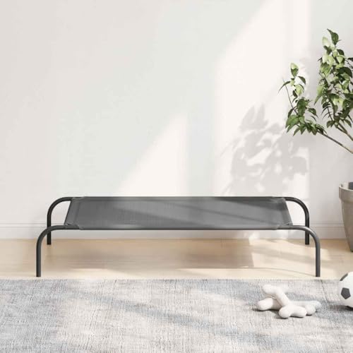 SKM Hundebett Erhöht Grau 110x65x20 cm Textilene und Stahl,Tier- & Haustierbedarf,Haustierbedarf,Hundebedarf,Hundebetten,Grau,2.15KG,42000843 SKM Hundebett Erhöht Grau 110x65x20 cm Textilene und Stahl,Tier- & Haustierbedarf,Haustierbedarf,Hundebedarf,Hundebetten,Grau,2.15KG,42000843 von SKM