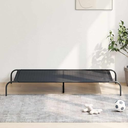 SKM Hundebett Erhöht Schwarz 150x90x20 cm Textilene und Stahl,Tier- & Haustierbedarf,Haustierbedarf,Hundebedarf,Hundebetten,Schwarz,3.4KG,42000837 SKM Hundebett Erhöht Schwarz 150x90x20 cm Textilene und Stahl,Tier- & Haustierbedarf,Haustierbedarf,Hundebedarf,Hundebetten,Schwarz,3.4KG,42000837 von SKM