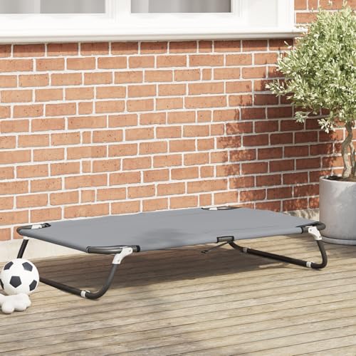 SKM Hundebett Faltbar Hellgrau Metallrahmen, Stoffbett 90 x 55 x 18 cm,Tier- & Haustierbedarf,Haustierbedarf,Hundebedarf,Hundebetten,Schwarz,2.49KG,42008217 SKM Hundebett Faltbar Hellgrau Metallrahmen, Stoffbett 90 x 55 x 18 cm,Tier- & Haustierbedarf,Haustierbedarf,Hundebedarf,Hundebetten,Schwarz,2.49KG,42008217 von SKM