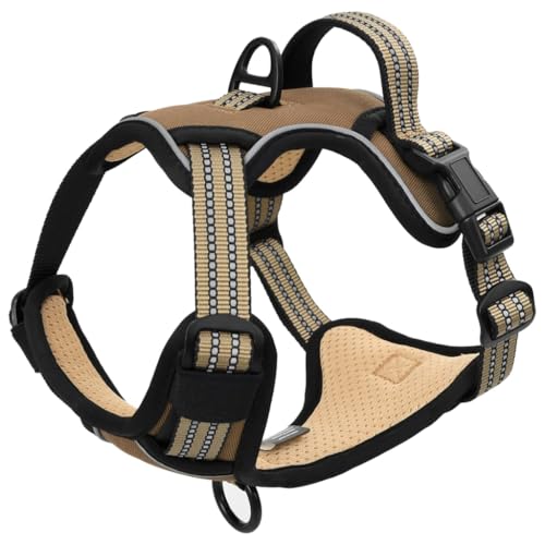 SKM Hundegeschirr Reflektierend Verstellbar Braun XL,Tier- & Haustierbedarf,Haustierbedarf,Hundebedarf,Brown,0.58KG,4013377 SKM Hundegeschirr Reflektierend Verstellbar Braun XL,Tier- & Haustierbedarf,Haustierbedarf,Hundebedarf,Brown,0.58KG,4013377 von SKM