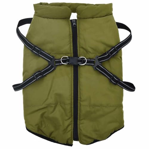 SKM Hundemantel Geschirr Wasserdicht Reflektierend Armeegrün L48,Tiere & Tierbedarf,Haustierbedarf,Hundebedarf,Hundebekleidung,Grün,0.37KG,4019898 SKM Hundemantel Geschirr Wasserdicht Reflektierend Armeegrün L48,Tiere & Tierbedarf,Haustierbedarf,Hundebedarf,Hundebekleidung,Grün,0.37KG,4019898 von SKM