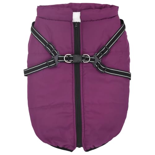 SKM Hundemantel mit Geschirr Wasserdicht Reflektierend Lila L44,Tiere & Tierbedarf,Haustierbedarf,Hundebedarf,Hundebekleidung,Lila,0.32KG,4019906 SKM Hundemantel mit Geschirr Wasserdicht Reflektierend Lila L44,Tiere & Tierbedarf,Haustierbedarf,Hundebedarf,Hundebekleidung,Lila,0.32KG,4019906 von SKM