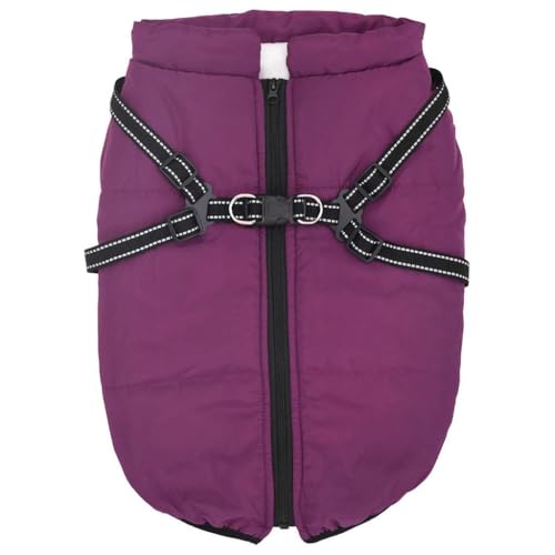 SKM Hundemantel mit Geschirr Wasserdicht Reflektierend Lila L48,Tiere & Tierbedarf,Haustierbedarf,Hundebedarf,Hundebekleidung,Lila,0.37KG,4019643 SKM Hundemantel mit Geschirr Wasserdicht Reflektierend Lila L48,Tiere & Tierbedarf,Haustierbedarf,Hundebedarf,Hundebekleidung,Lila,0.37KG,4019643 von SKM