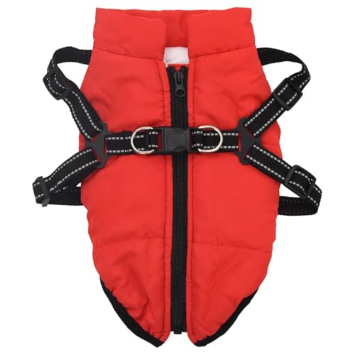 SKM Hundemantel mit Geschirr Wasserdicht Reflektierend Rot L40,Tiere & Tierbedarf,Haustierbedarf,Hundebedarf,Hundebekleidung,Rot,0.27KG,4019951 SKM Hundemantel mit Geschirr Wasserdicht Reflektierend Rot L40,Tiere & Tierbedarf,Haustierbedarf,Hundebedarf,Hundebekleidung,Rot,0.27KG,4019951 von SKM
