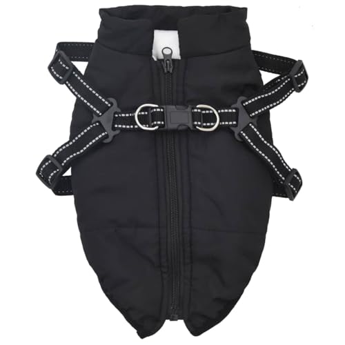 SKM Hundemantel mit Geschirr Wasserdicht Reflektierend Schwarz L32,Tiere & Tierbedarf,Haustierbedarf,Hundebedarf,Hundebekleidung,Schwarz,0.22KG,4019909 SKM Hundemantel mit Geschirr Wasserdicht Reflektierend Schwarz L32,Tiere & Tierbedarf,Haustierbedarf,Hundebedarf,Hundebekleidung,Schwarz,0.22KG,4019909 von SKM