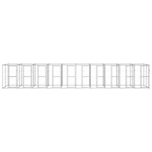 SKM Outdoor-Haustierbedarf Verzinkter Stahl 24,2 m², Weight: 192.85 kg, 3082290 von SKM