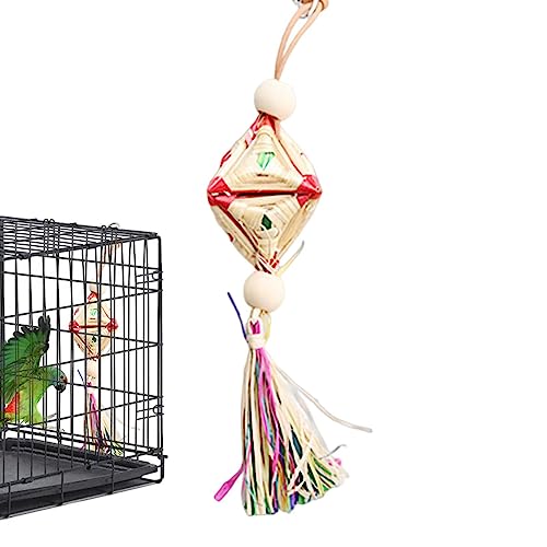 Papageien-Futtersuchspielzeug - Kauspielzeug für Sittiche und Barsche - Vogel-Kauspielzeug, Sitzstangenständer für Papageien, Sittiche, Wellensittiche Skuda Papageien-Futtersuchspielzeug - Kauspielzeug für Sittiche und Barsche - Vogel-Kauspielzeug, Sitzstangenständer für Papageien, Sittiche, Wellensittiche Skuda von SKUDA